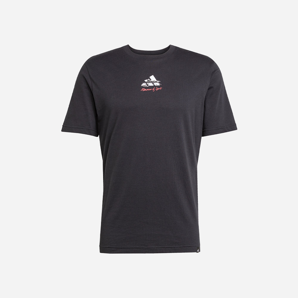 Áo Thun Nam Adidas Memories Of Sport Gallery Graphic - Đen - Supersports Vietnam
