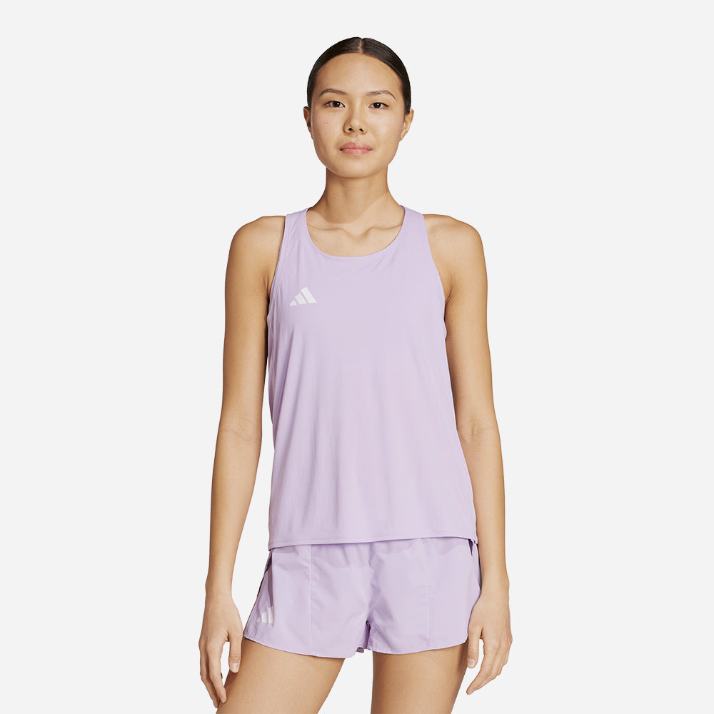 Áo Ba Lỗ Nữ Adidas Adizero Essentials Running - Tím - Supersports Vietnam