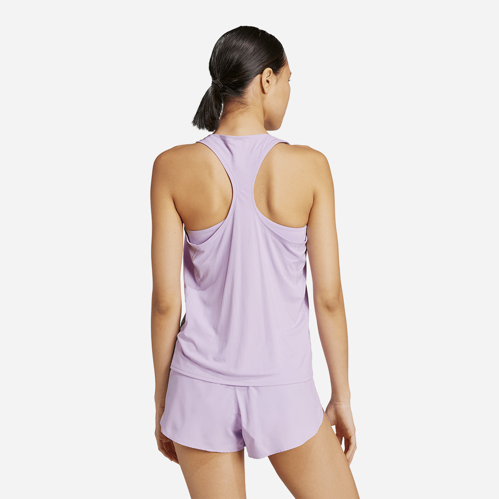 Áo Ba Lỗ Nữ Adidas Adizero Essentials Running - Tím - Supersports Vietnam