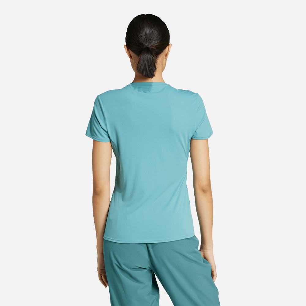 Áo Thun Nữ Adidas Adizero Essentials - Xanh Dương - Supersports Vietnam