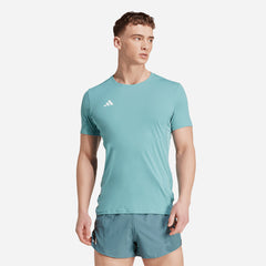 Áo Thun Nam Adidas Adizero Essentials Running - Xanh Mint - Supersports Vietnam