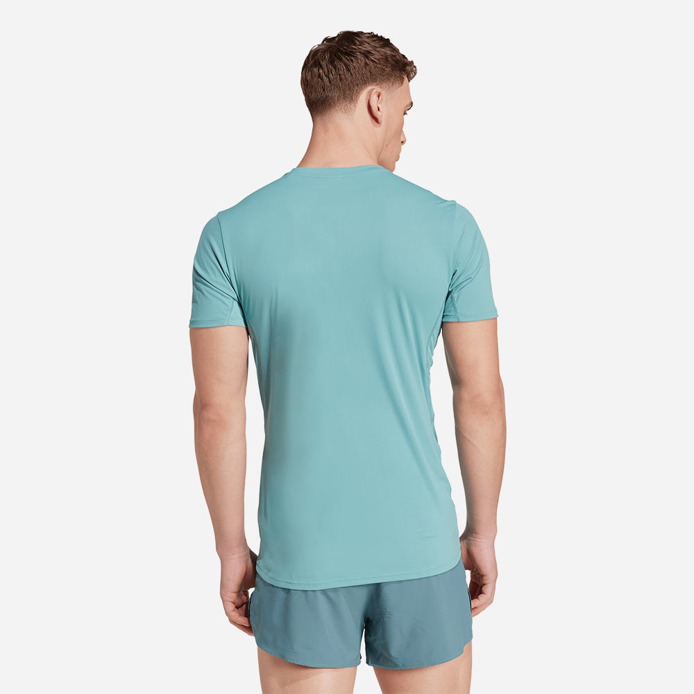 Áo Thun Nam Adidas Adizero Essentials Running - Xanh Mint - Supersports Vietnam