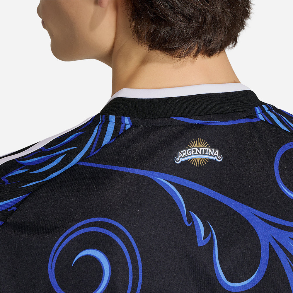 Áo Đá Bóng Sân Khách Nam Adidas Argentina 26 Replica - Đen - Supersports Vietnam
