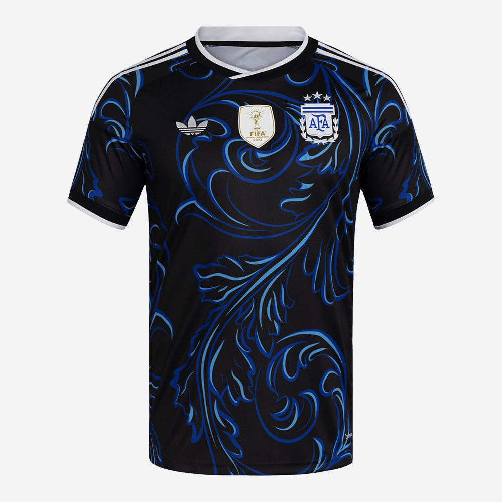 Áo Đá Bóng Sân Khách Nam Adidas Argentina 26 Replica - Đen - Supersports Vietnam