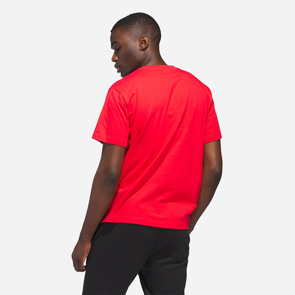 Áo Tay Ngắn Unisex Adidas Saigon - Đỏ - Supersports Vietnam