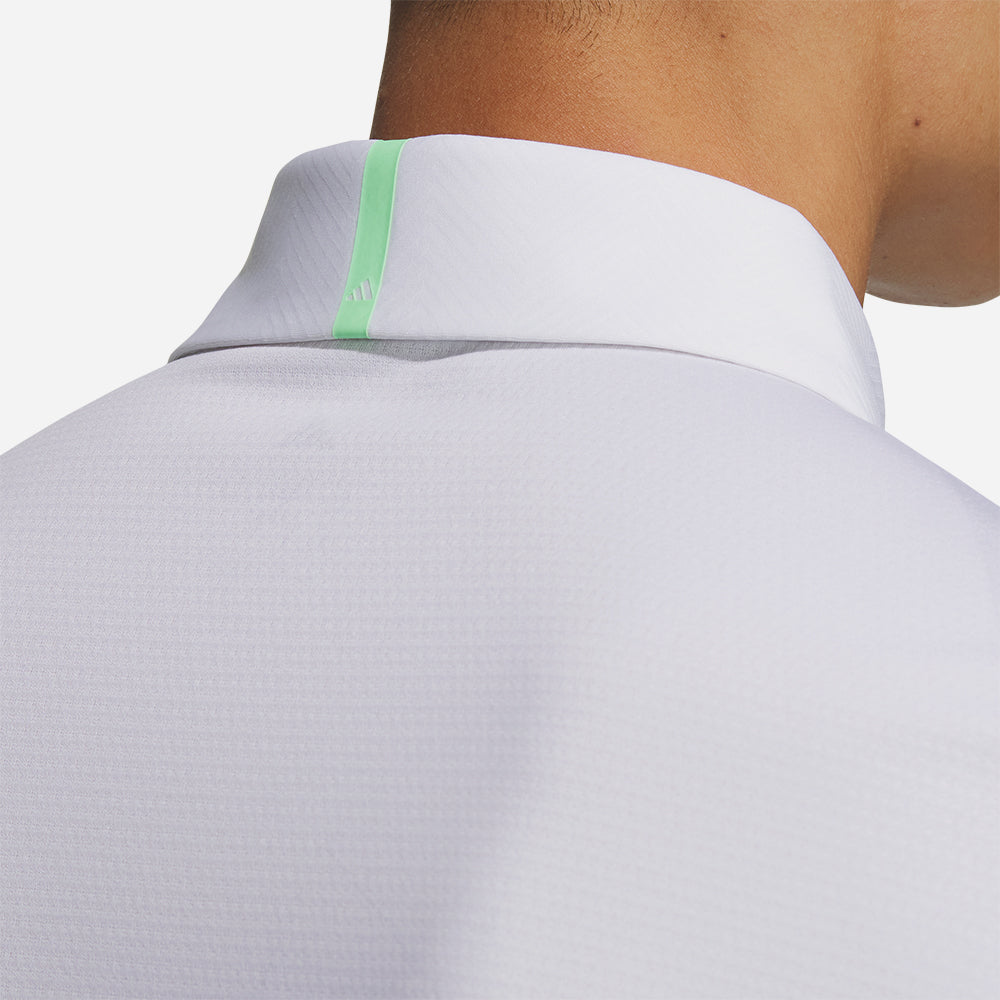 Áo Polo Nam Adidas Jacquard Long Sleeve - Trắng - Supersports Vietnam