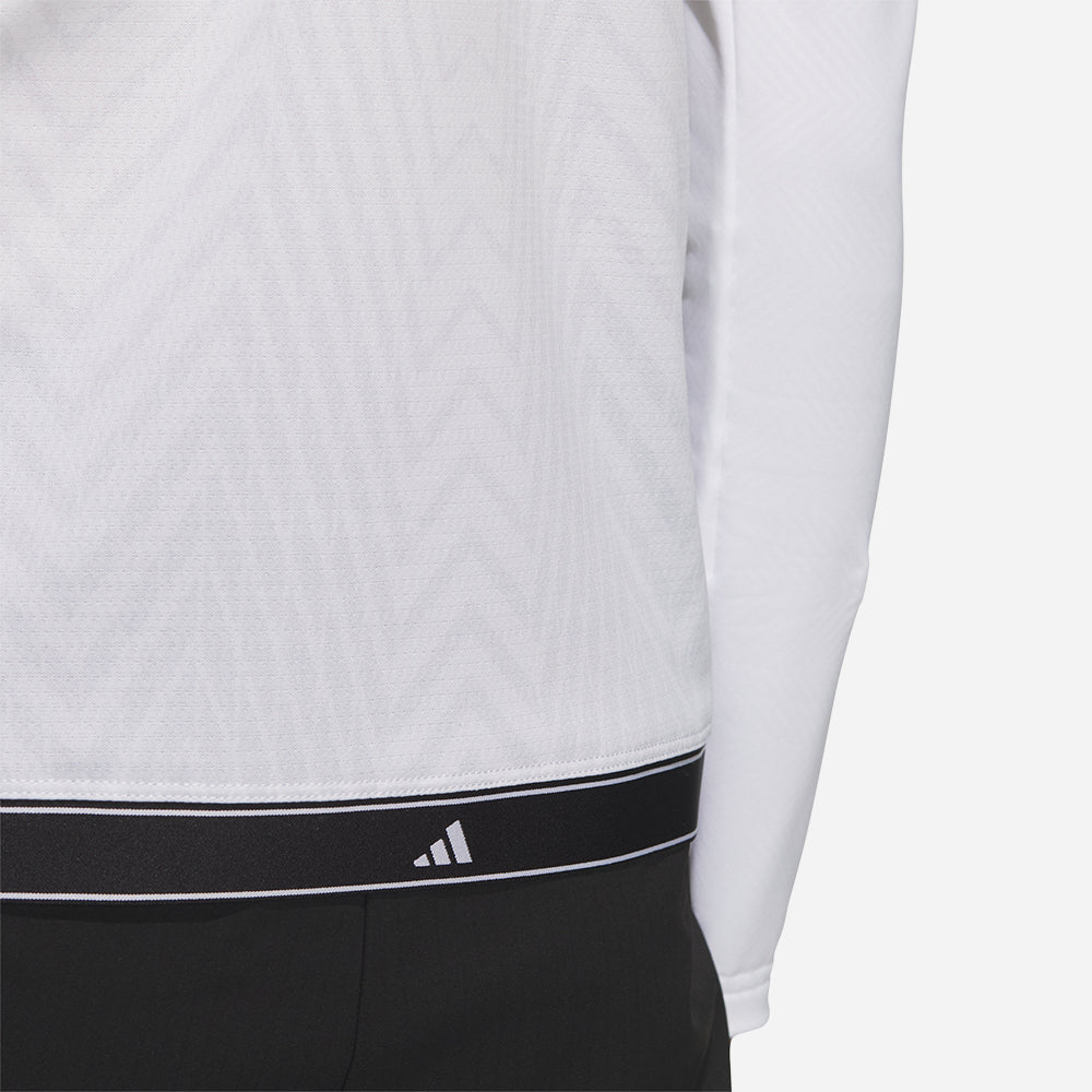 Áo Polo Golf Nữ Adidas Ultimate365 Jacquard Long Sleeve - Trắng - Supersports Vietnam