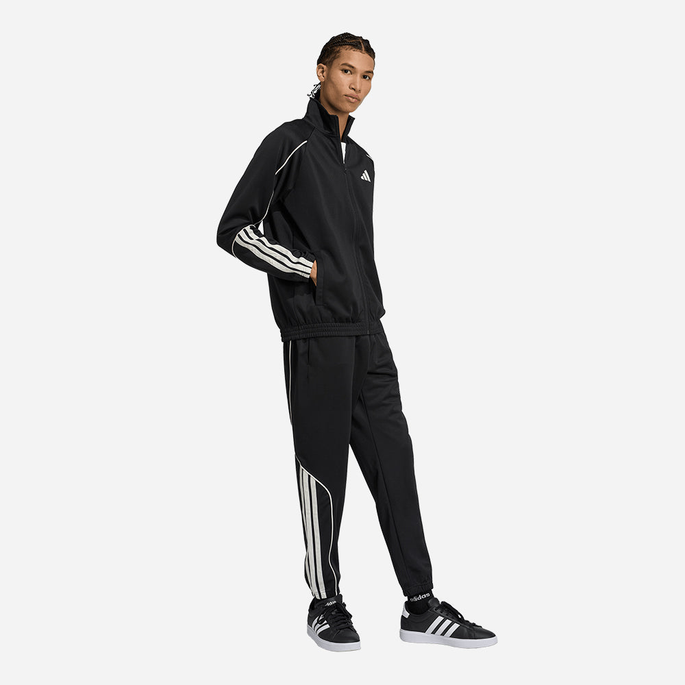 Đồ Bộ Nam Adidas Stadium 3-Stripes - Đen - Supersports Vietnam
