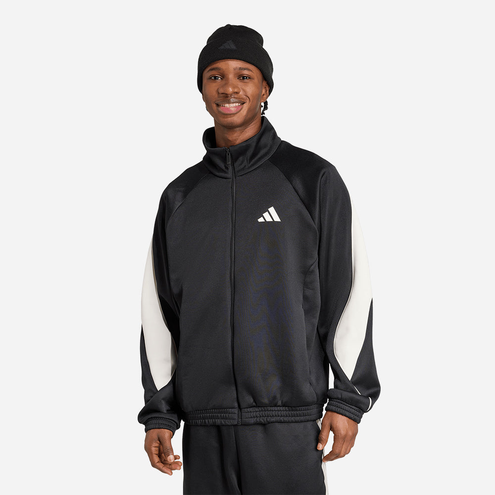 Áo Khoác Nam Adidas Stadium Track - Đen - Supersports Vietnam