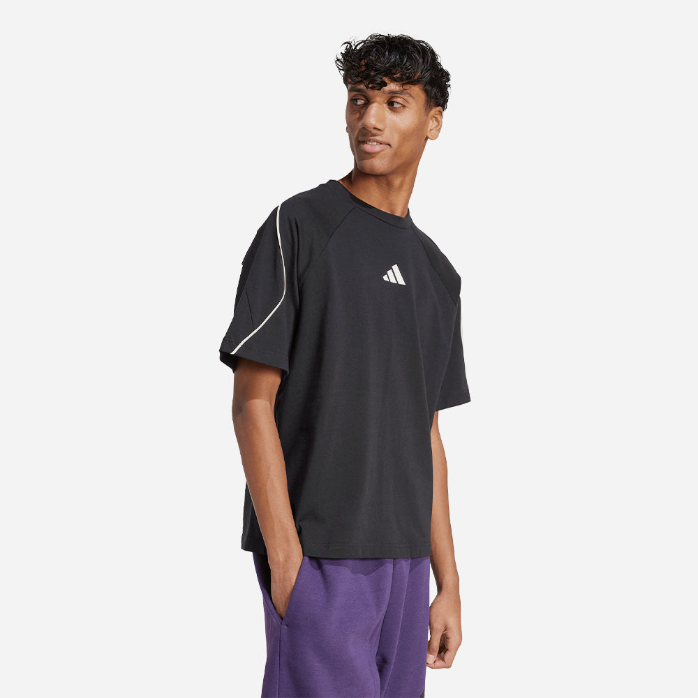 Áo Thun Nam Adidas Stadium - Đen - Supersports Vietnam