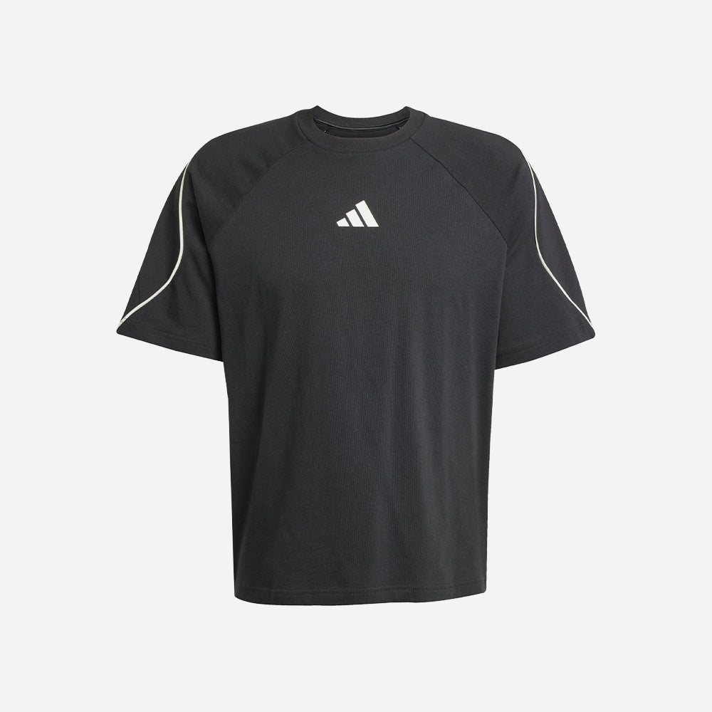 Áo Thun Nam Adidas Stadium - Đen - Supersports Vietnam