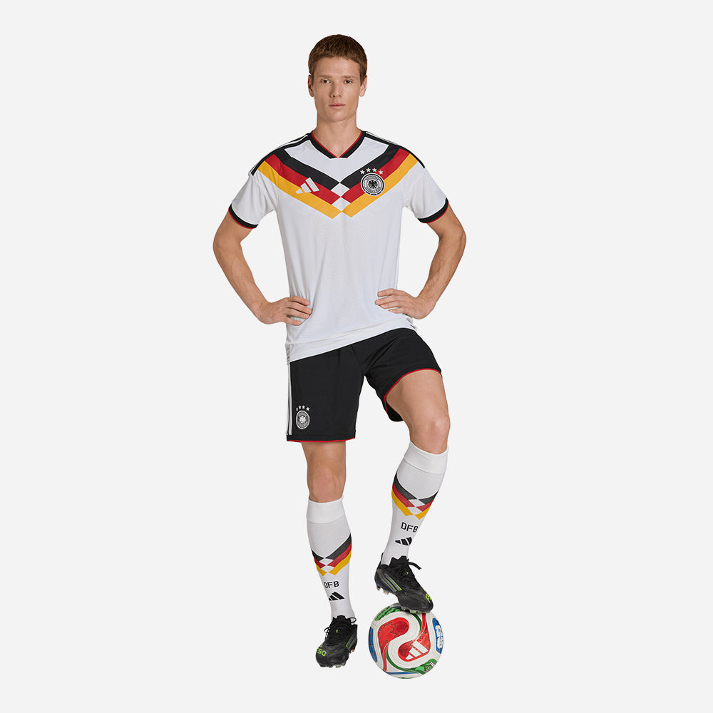Áo Đá Bóng Sân Nhà Nam Adidas Germany 26 Authentic - Trắng - Supersports Vietnam