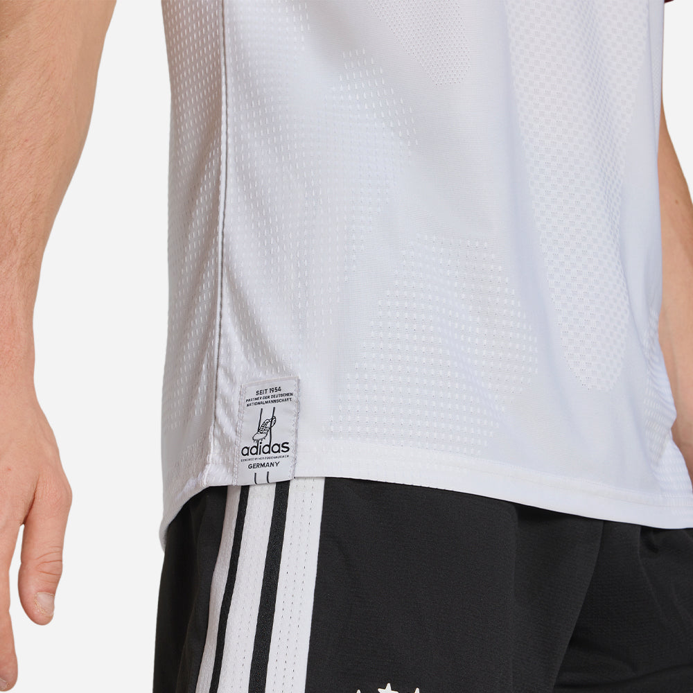 Áo Đá Bóng Sân Nhà Nam Adidas Germany 26 Authentic - Trắng - Supersports Vietnam