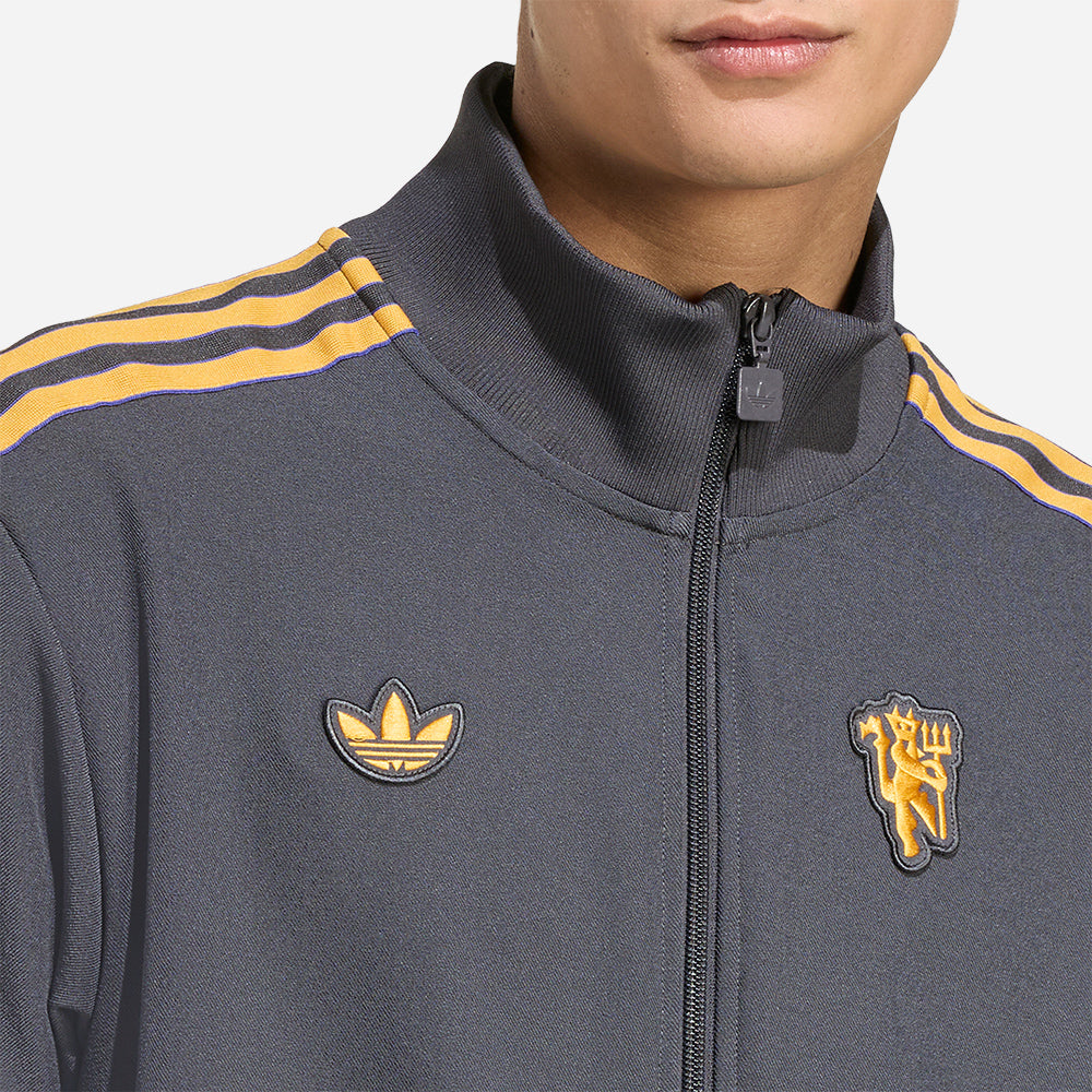 Áo Khoác Nam Adidas Manchester United Terrace Icons Track - Xám - Supersports Vietnam