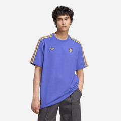 Áo Thun Nam Adidas Manchester United Terrace Icons - Xanh Dương