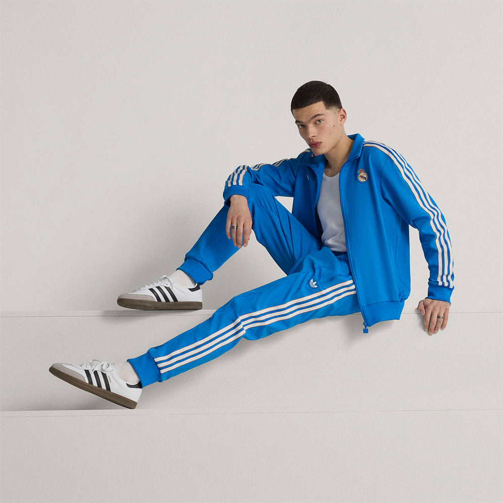 Quần Dài Thể Thao Nam Adidas Real Madrid Terrace Icons Track - Xanh Dương - Supersports Vietnam