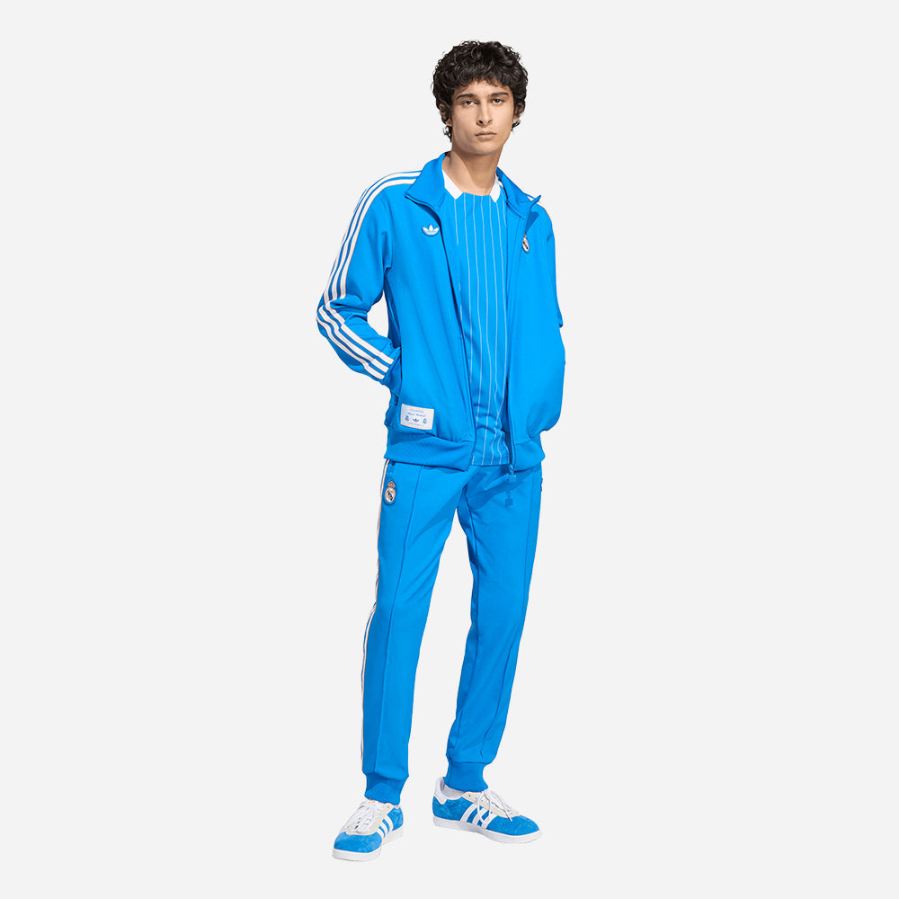 Áo Khoác Nam Adidas Real Madrid Terrace Icons Track - Xanh Dương - Supersports Vietnam