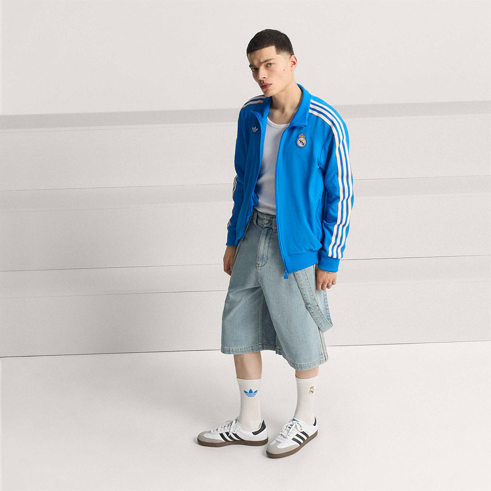 Áo Khoác Nam Adidas Real Madrid Terrace Icons Track - Xanh Dương - Supersports Vietnam