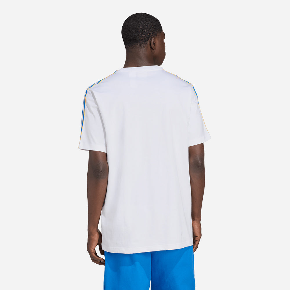 Áo Thun Nam Adidas Real Icon - Trắng - Supersports Vietnam