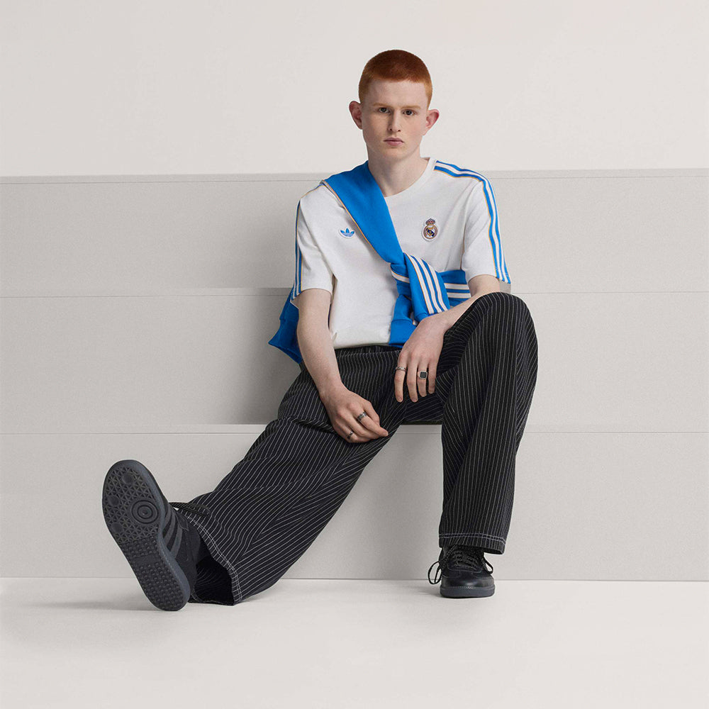 Áo Thun Nam Adidas Real Icon - Trắng - Supersports Vietnam