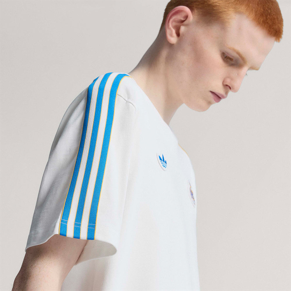 Áo Thun Nam Adidas Real Icon - Trắng - Supersports Vietnam