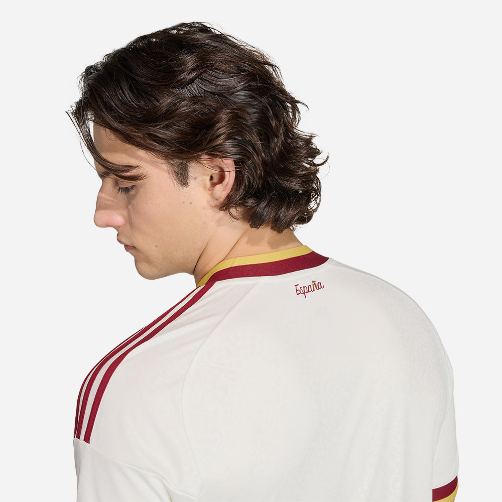 Áo Đá Bóng Sân Khách Nam Adidas Spain 26 - Trắng - Supersports Vietnam