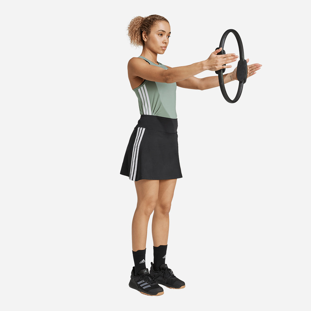 Chân Váy Nữ Adidas Train Essentials 3-Stripes Workout - Đen - Supersports Vietnam