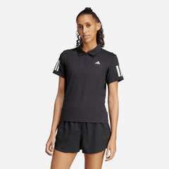 Áo Polo Nữ Adidas Club Tennis Climacool 3-Stripes - Đen - Supersports Vietnam