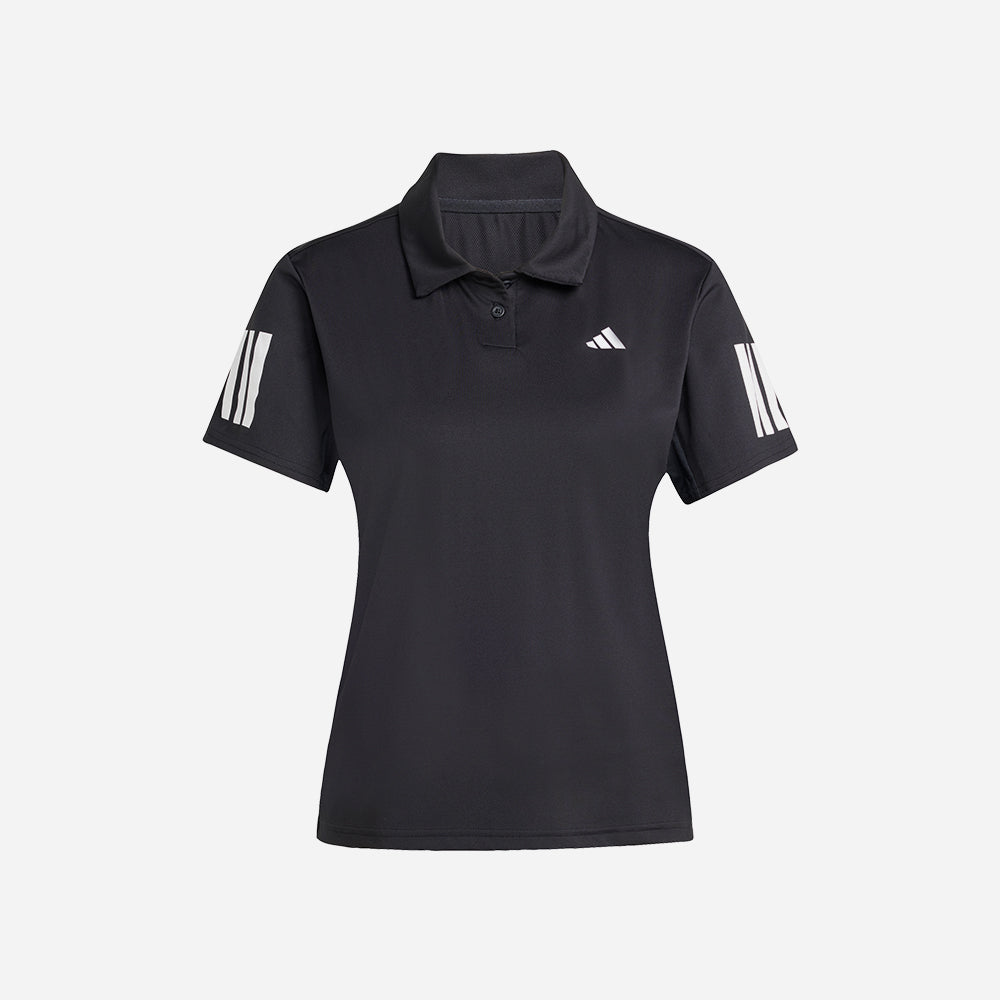 Áo Polo Nữ Adidas Club Tennis Climacool 3-Stripes - Đen - Supersports Vietnam