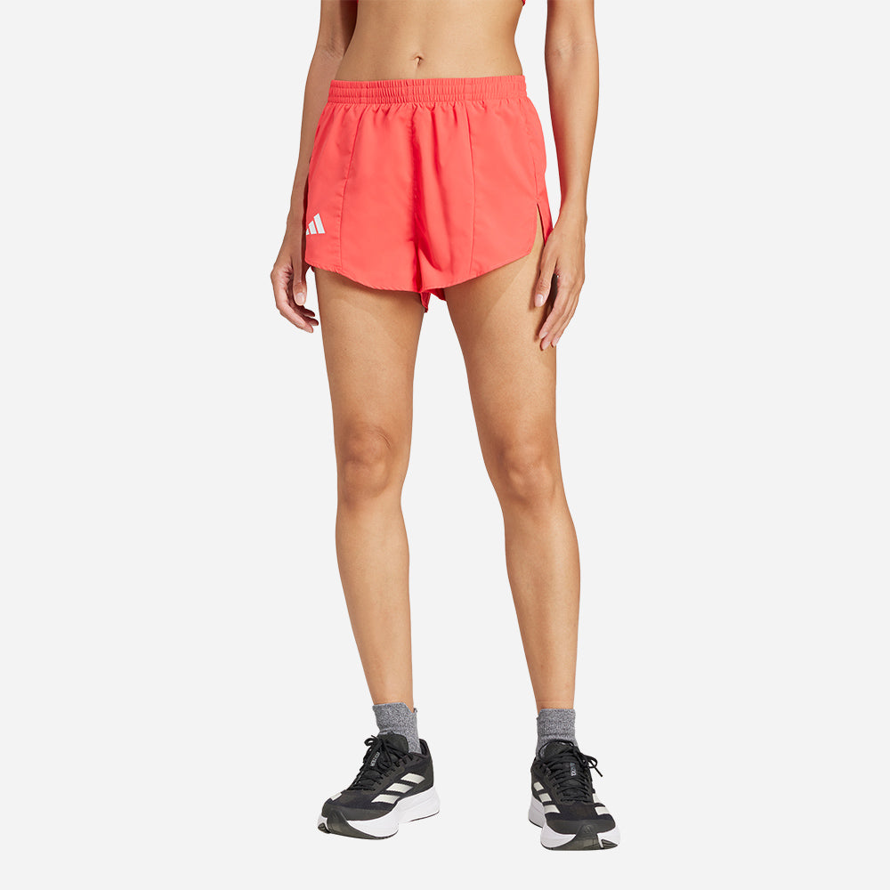 Quần Ngắn Nữ Adidas Adizero Essentials - Cam San Hô - Supersports Vietnam