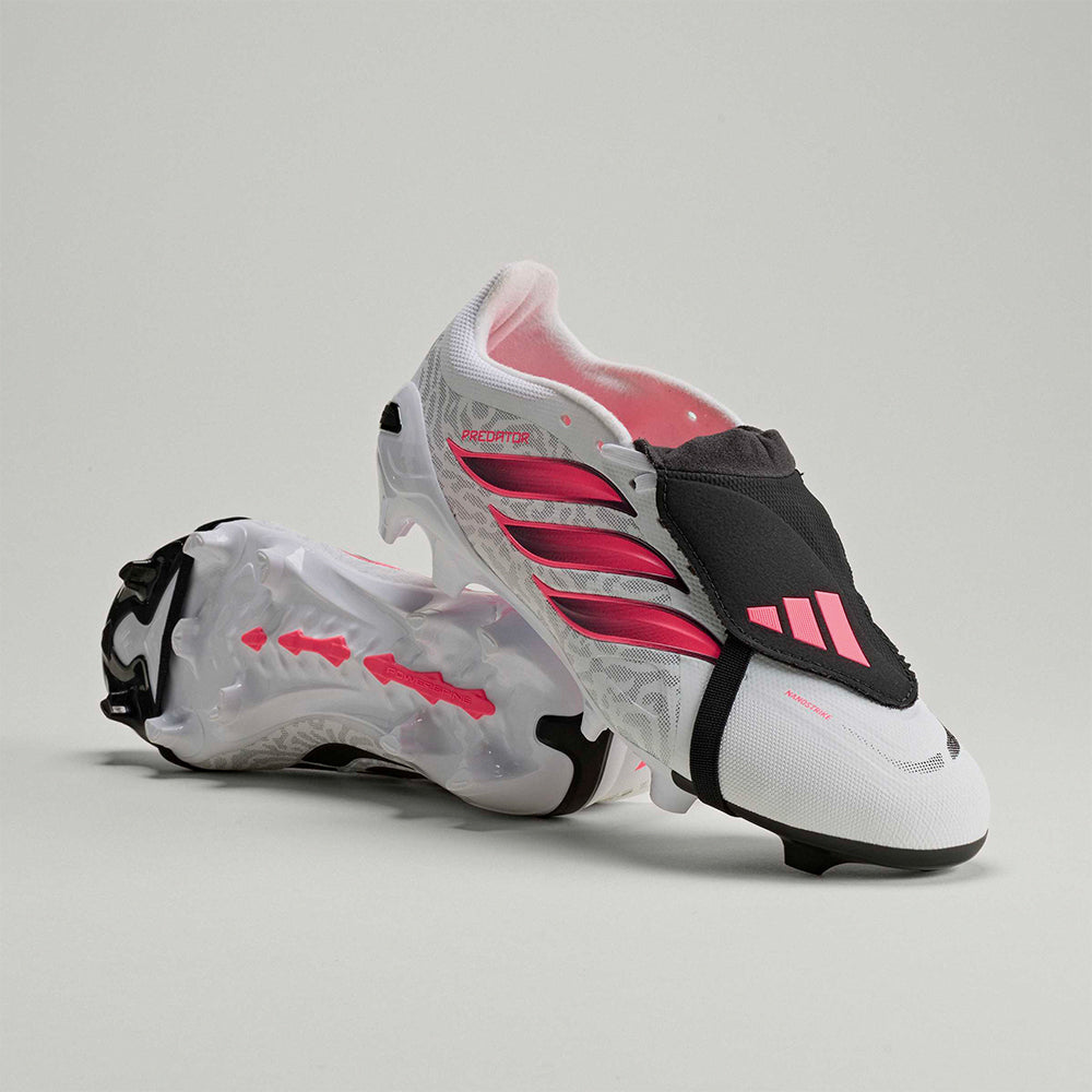 Giày Đá Bóng Dành Cho Sân Cỏ Tự Nhiên Nam Adidas Predator League Fold-Over Tongue - Trắng - Supersports Vietnam