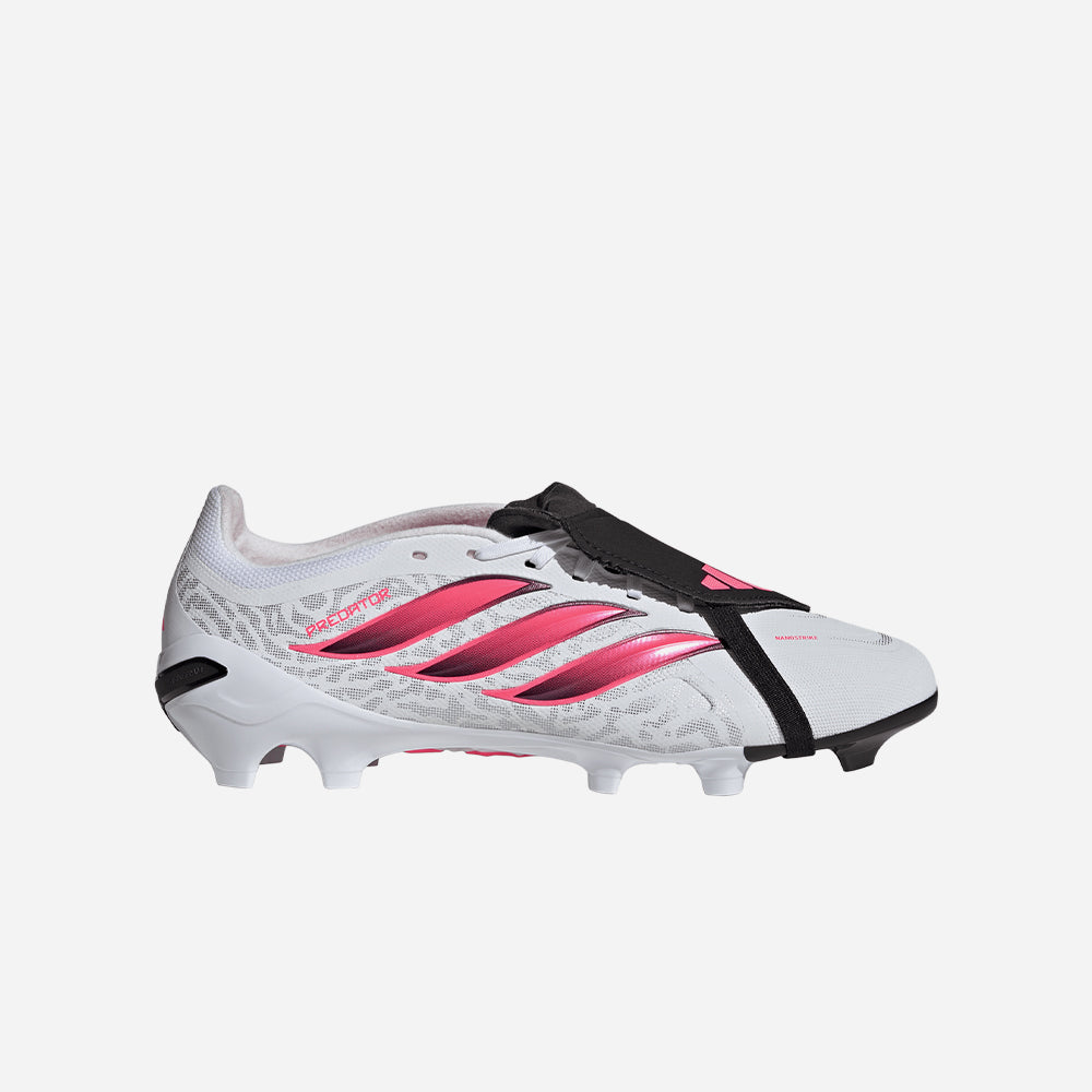 Giày Đá Bóng Dành Cho Sân Cỏ Tự Nhiên Nam Adidas Predator League Fold-Over Tongue - Trắng - Supersports Vietnam