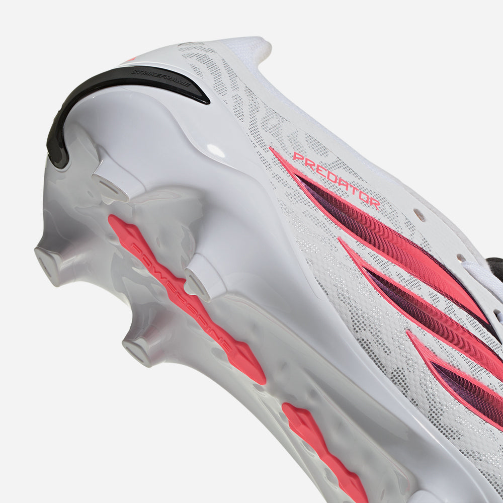 Giày Đá Bóng Dành Cho Sân Cỏ Tự Nhiên Nam Adidas Predator League Fold-Over Tongue - Trắng - Supersports Vietnam