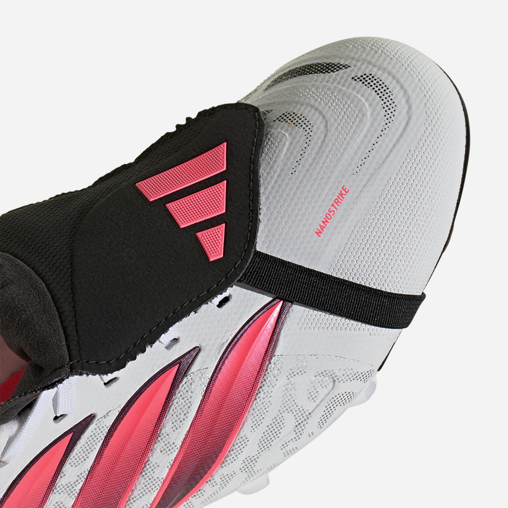 Giày Đá Bóng Dành Cho Sân Cỏ Tự Nhiên Nam Adidas Predator League Fold-Over Tongue - Trắng - Supersports Vietnam