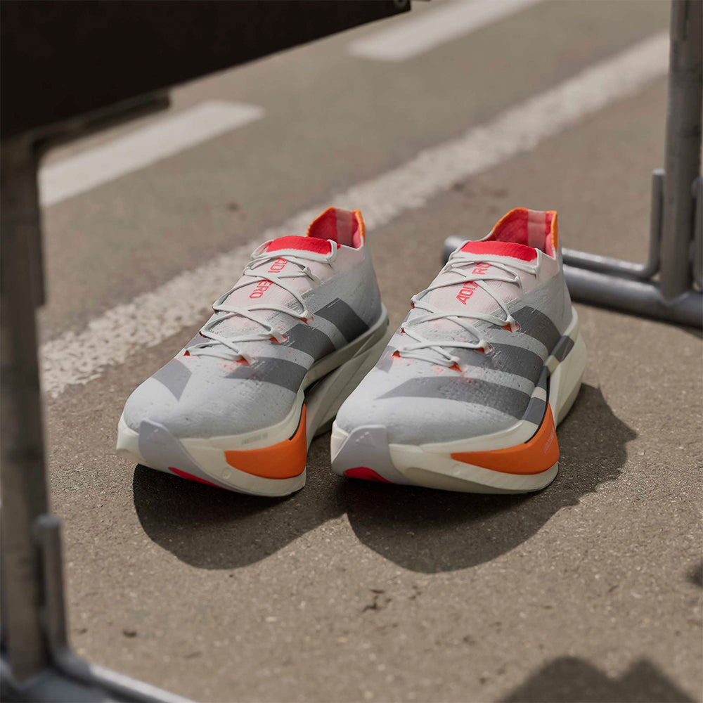 Giày Chạy Bộ Unisex Adidas Adizero Prime X3 Strung - Xám - Supersports Vietnam