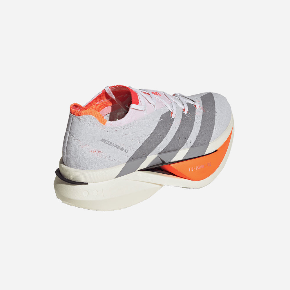 Giày Chạy Bộ Unisex Adidas Adizero Prime X3 Strung - Xám - Supersports Vietnam