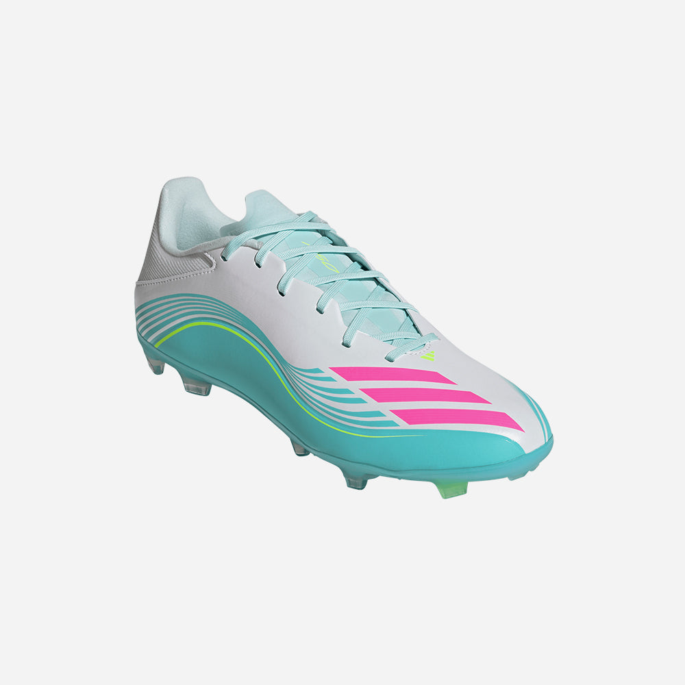 Giày Đá Bóng Dành Cho Sân Cỏ Tự Nhiên Nam Adidas F50 Messi League - Xanh Mint - Supersports Vietnam