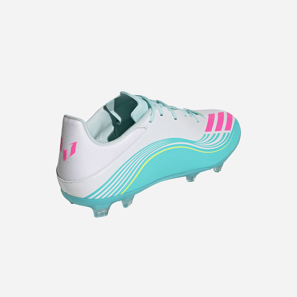 Giày Đá Bóng Dành Cho Sân Cỏ Tự Nhiên Nam Adidas F50 Messi League - Xanh Mint - Supersports Vietnam