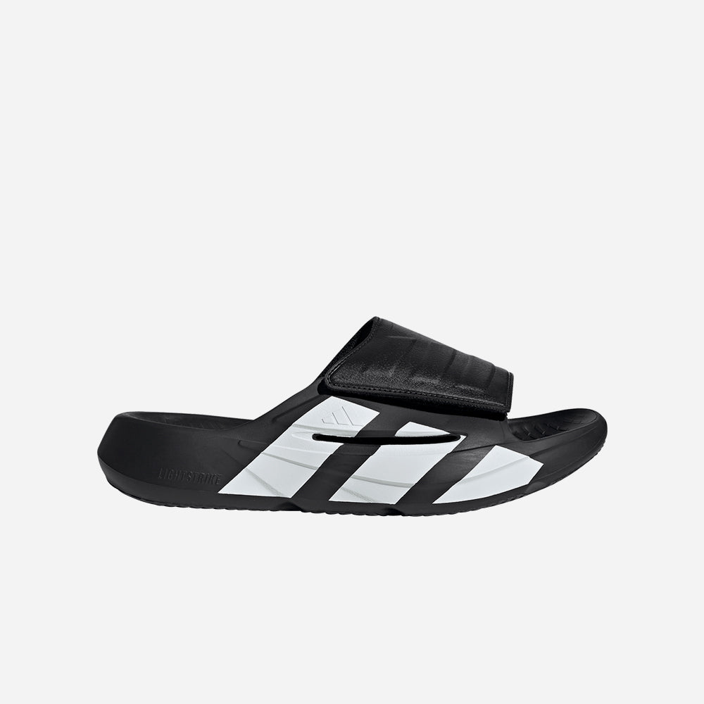 Dép Quai Ngang Unisex Adidas Lightblaze - Đen - Supersports Vietnam
