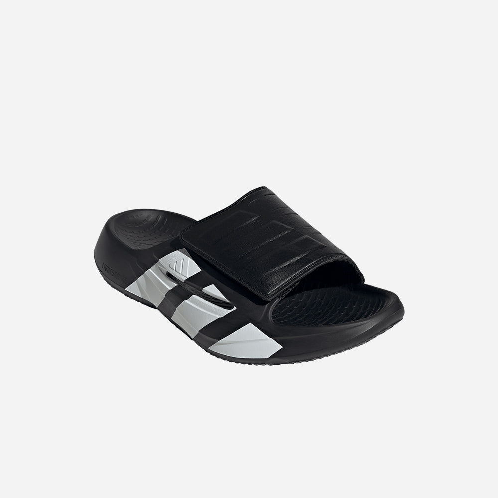Dép Quai Ngang Unisex Adidas Lightblaze - Đen - Supersports Vietnam