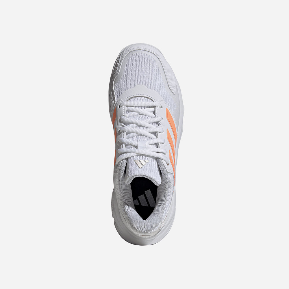 Giày Tennis Nữ Adidas Courtjam Control 3 - Trắng - Supersports Vietnam