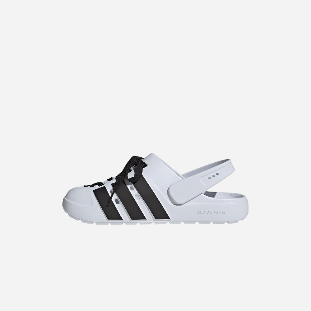 Giày Clog Unisex Adidas Adilette 2.0 - Trắng - Supersports Vietnam