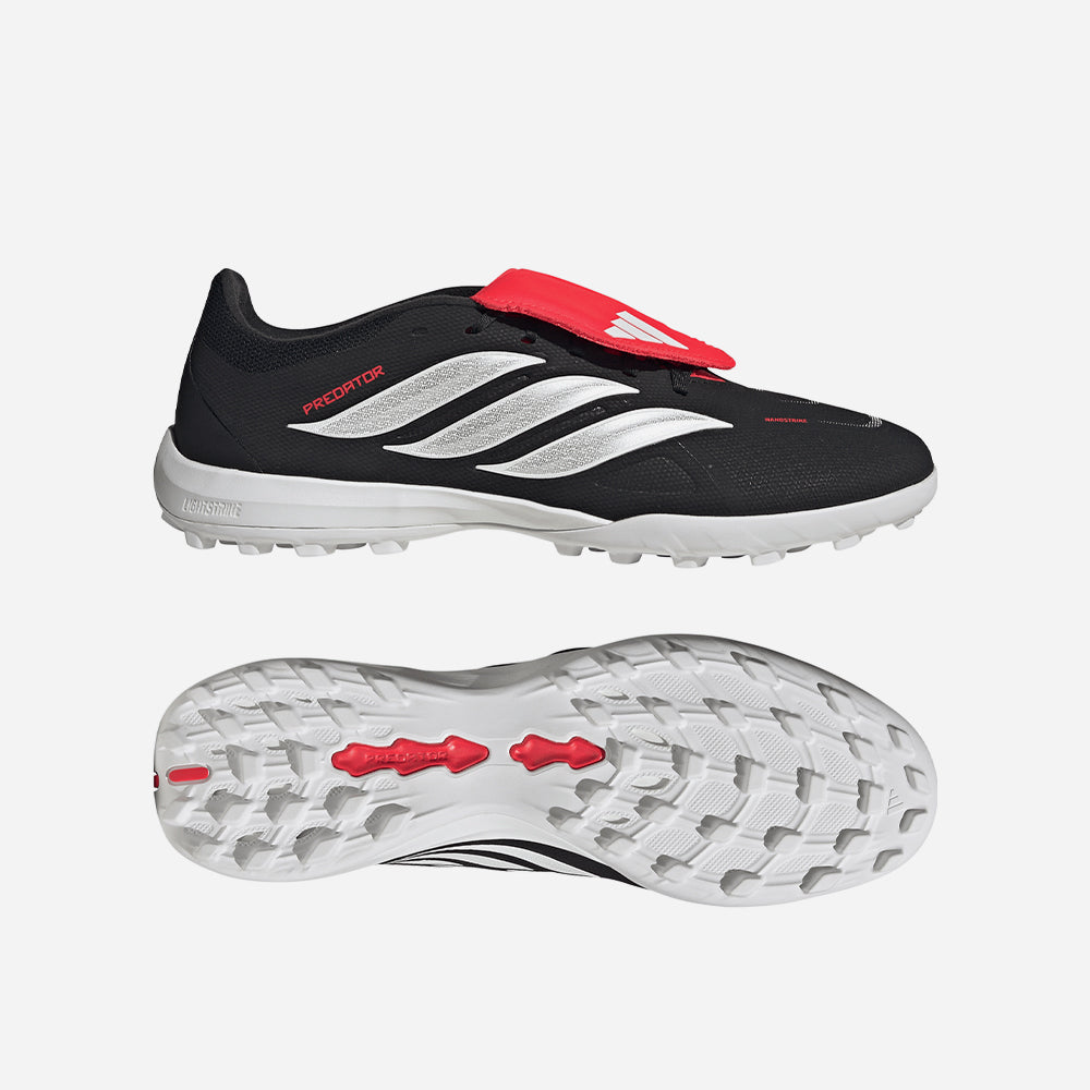 Giày Đá Bóng Sân Cỏ Nhân Tạo Nam Adidas Predator League Fold-Over Tongue - Đen - Supersports Vietnam