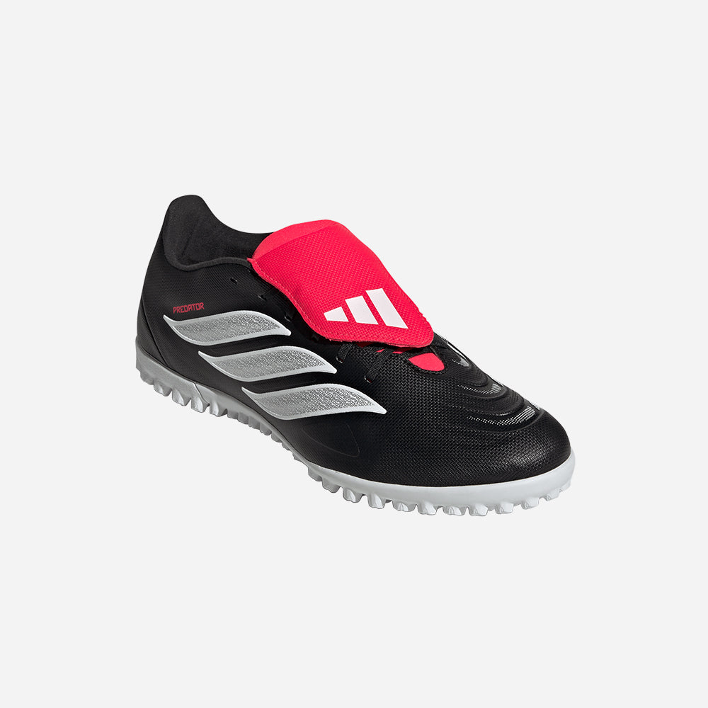 Giày Đá Bóng Sân Cỏ Nhân Tạo Nam Adidas Predator Club Fold-Over Tongue - Đen - Supersports Vietnam