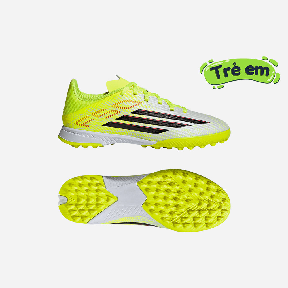 Giày Đá Bóng Sân Cỏ Nhân Tạo Trẻ Em Adidas F50 League Turf - Vàng - Supersports Vietnam