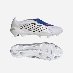 Giày Đá Bóng Sân Cỏ Tự Nhiên Nam Adidas Predator League Fold-Over Tongue Fg - Trắng - Supersports Vietnam