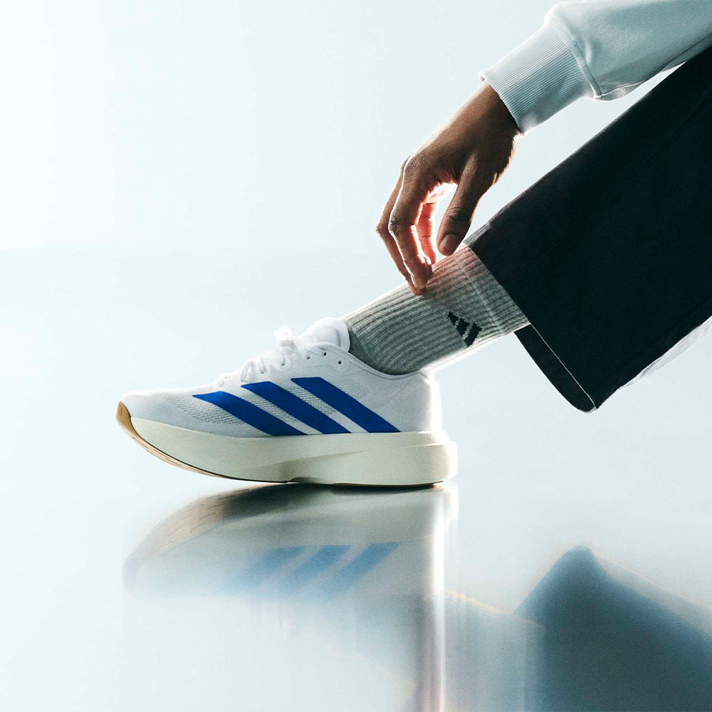 Giày Chạy Bộ Nam Adidas Adizero Evo Sl - Trắng - Supersports Vietnam