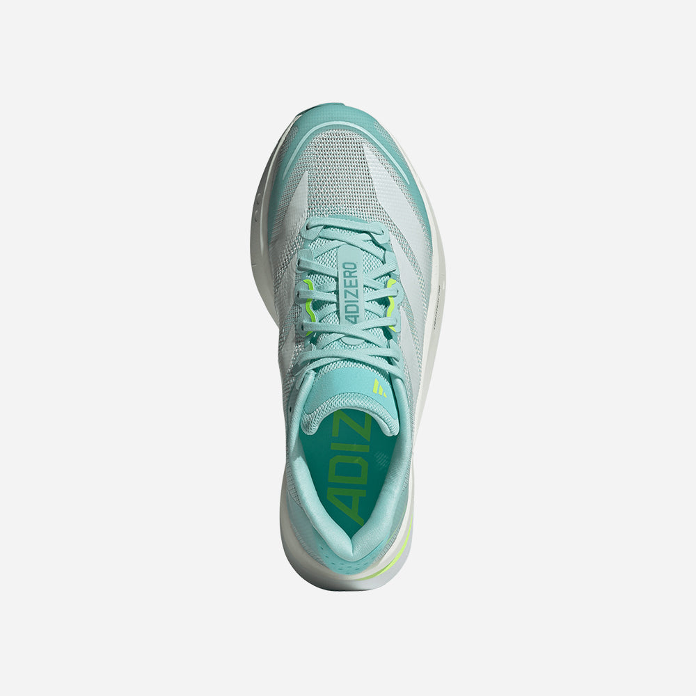 Giày Chạy Bộ Nữ Adidas Adizero Boston 13 - Xanh Mint