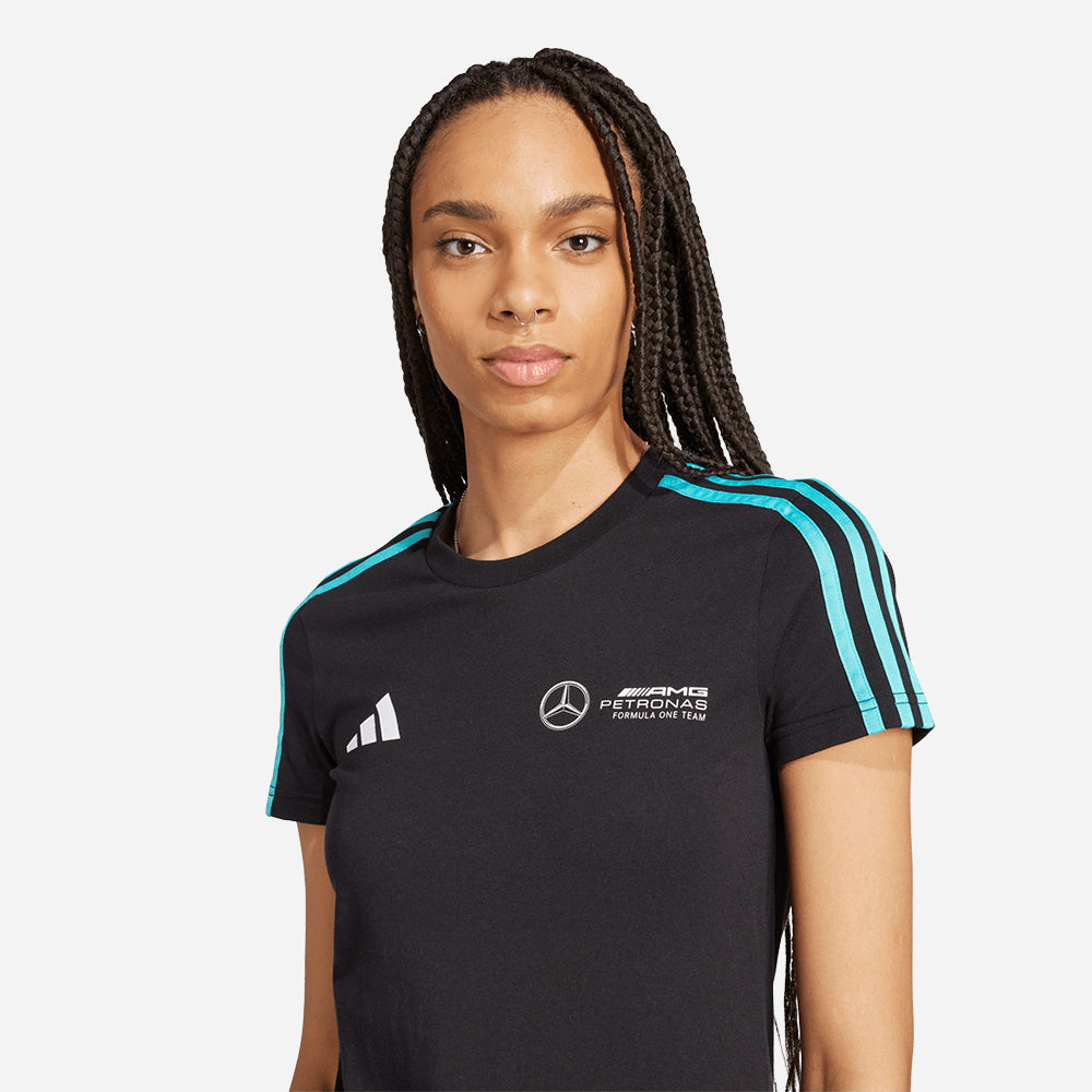 Áo Thun Nữ Adidas Mer Dna - Đen - Supersports Vietnam