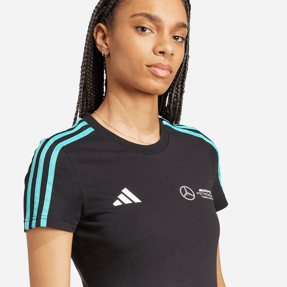 Áo Thun Nữ Adidas Mer Dna - Đen - Supersports Vietnam